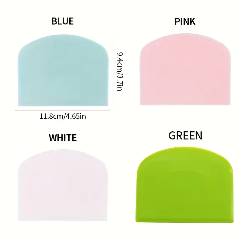 1pc Multifunctional Silicone Spatula - Dual-Ended Scraping Tool for Baking, Soft & Semi-Hard Dough, Cakes, Cream - Ergonomic Handle, Durable Kitchen Utensil for Professional & Home Use, Cake Decorating Tools, Ergonomic Spatula Design, Flexible Spatul