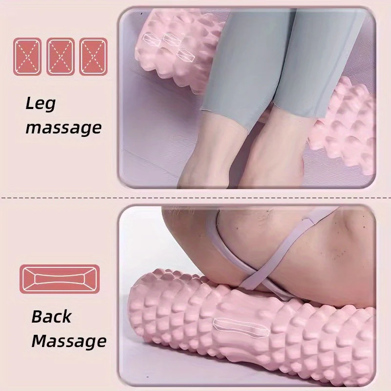 Foam Roller-for Deep Tissue Massage, Back Pain Relief Muscle Roller, Massage EVA Roller For Self Massage Exercise, Yoga, Pilates